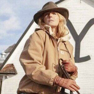 BETH DUTTON Inspired CARHARTT WILDWOOD Jacket! Sherpa lined NO HOOD M
